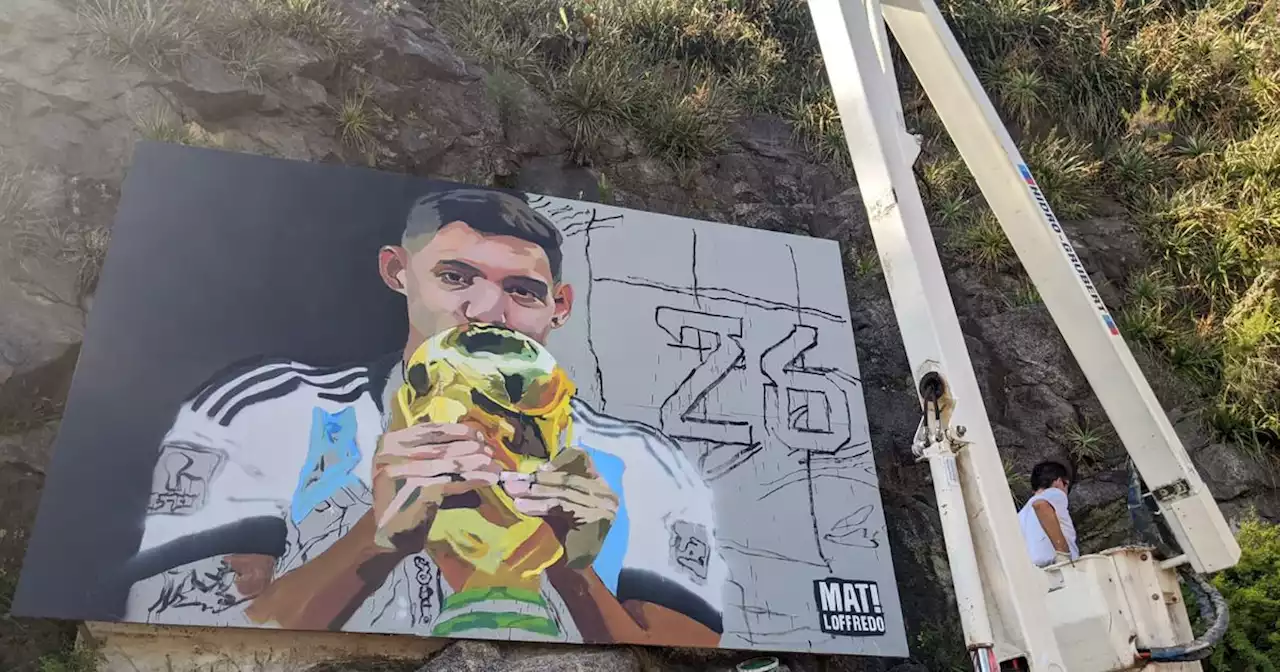 Nahuel Molina tendrá su mural gigante en Embalse | Fútbol | La Voz del Interior