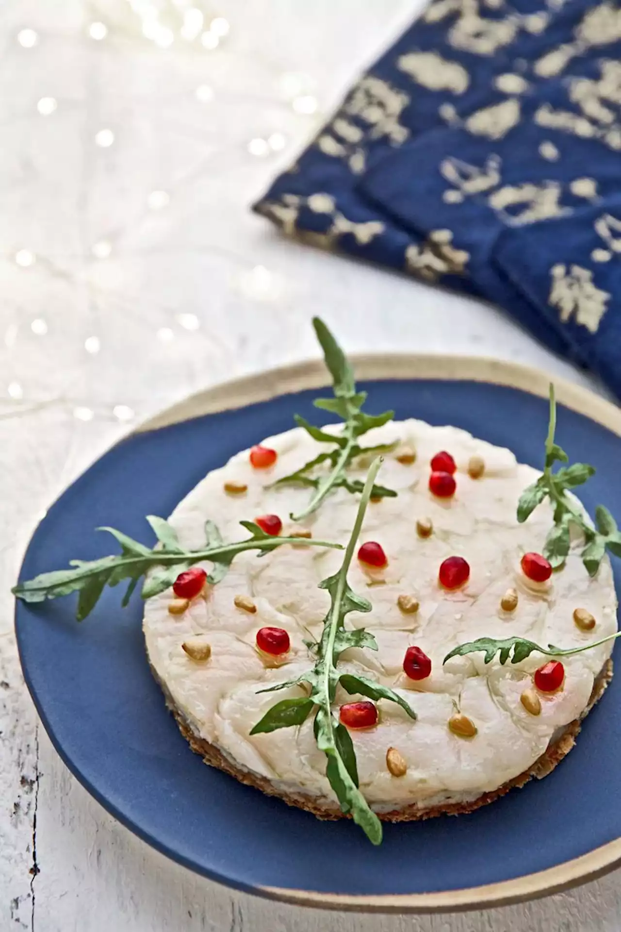 Tarte feuilletée aux pommes de terre et noix de Saint-Jacques