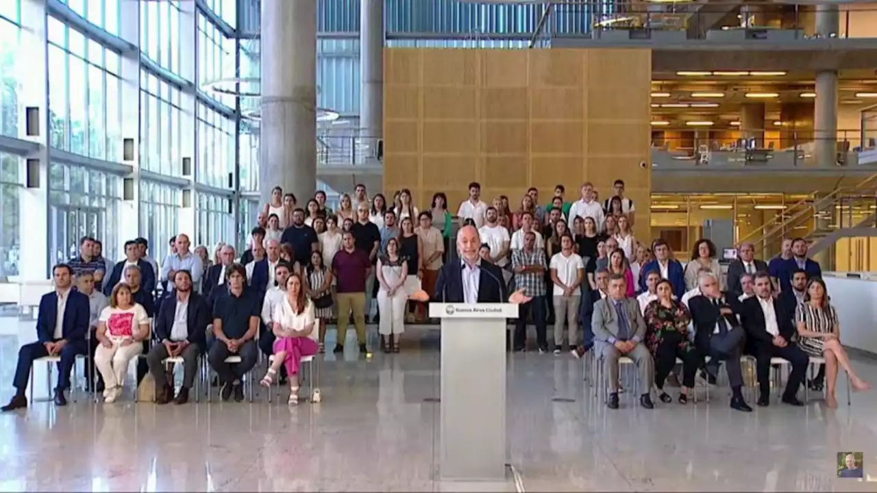 Rodríguez Larreta brinda una conferencia de prensa y mantiene la sesión en la Legislatura por la coparticipación