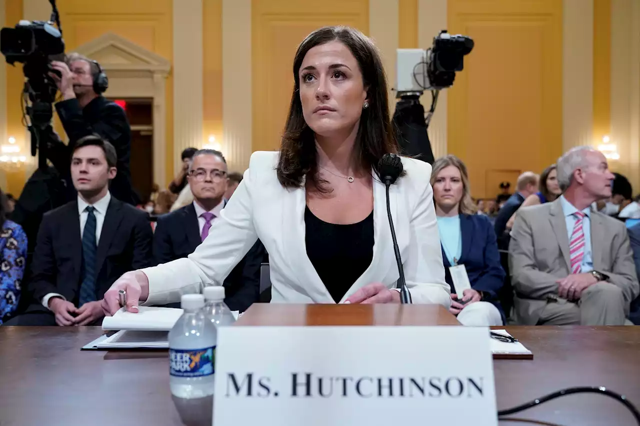 Former White House Aide Cassidy Hutchinson Says Lawyer Tried to Steer Her Jan. 6 Committee Testimony