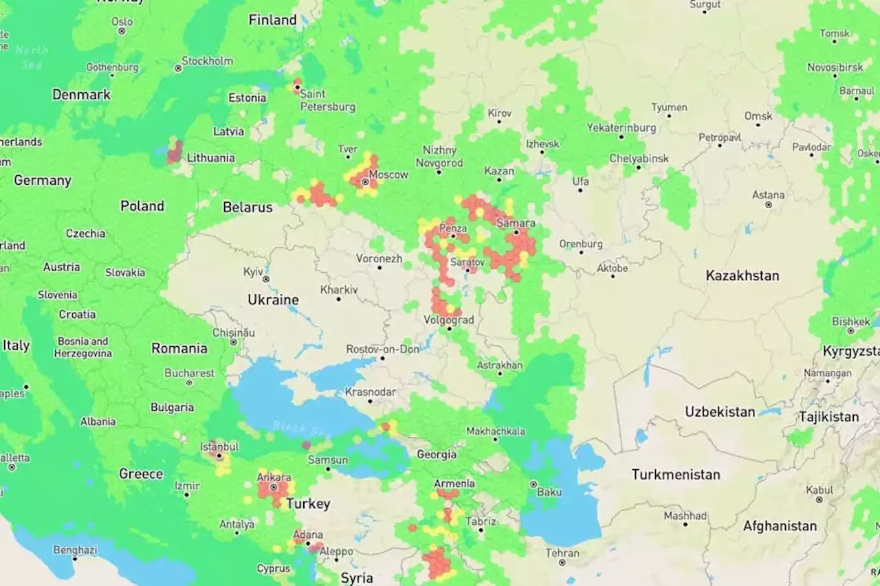 Rusya, Moskova çevresinde daha fazla GPS uydu sinyali karıştırıyor
