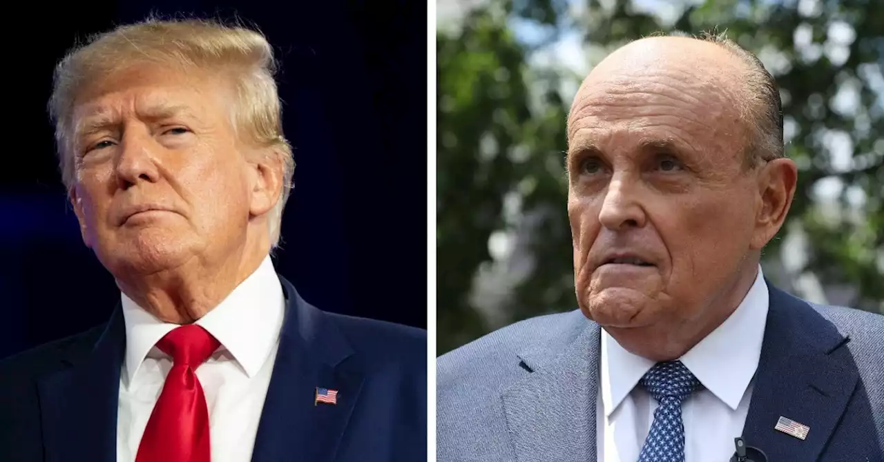 Rudy Giuliani called Trump 12 times after he spoke out against riot—Report