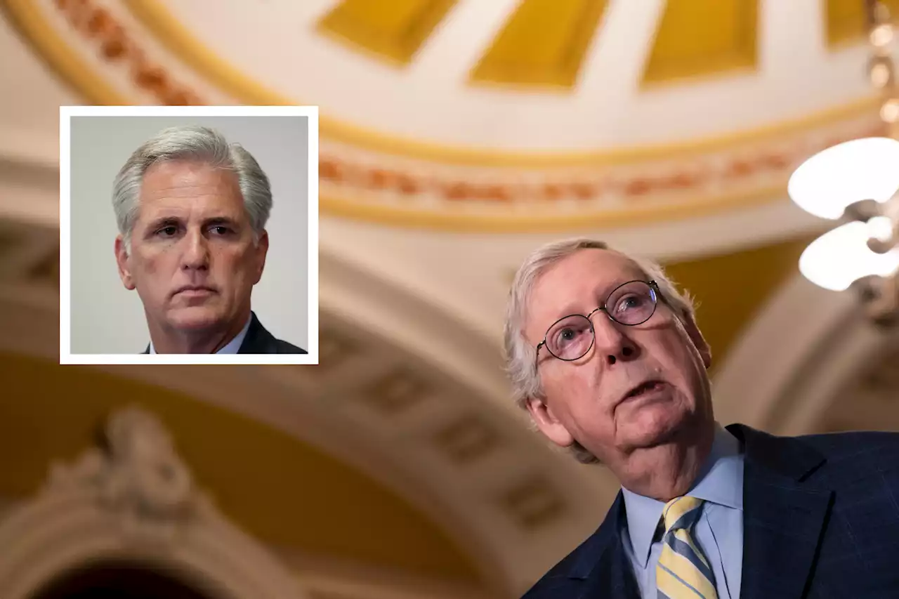 Senate Republicans call Kevin McCarthy bluff after threat of GOP civil war