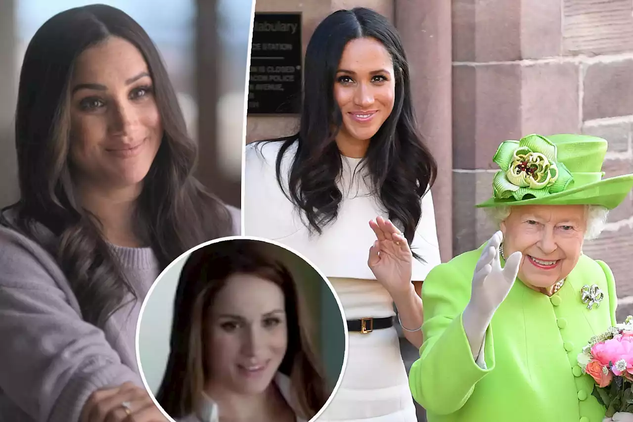 Meghan Markle curtsied on ‘Suits’ years before meeting Queen Elizabeth