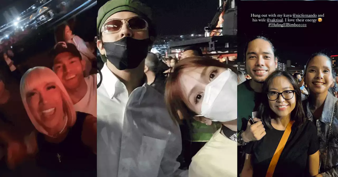 Vice Ganda, Kathryn Bernardo, other celebs and personalities who had a blast at Eraserheads' much-awaited reunion concert