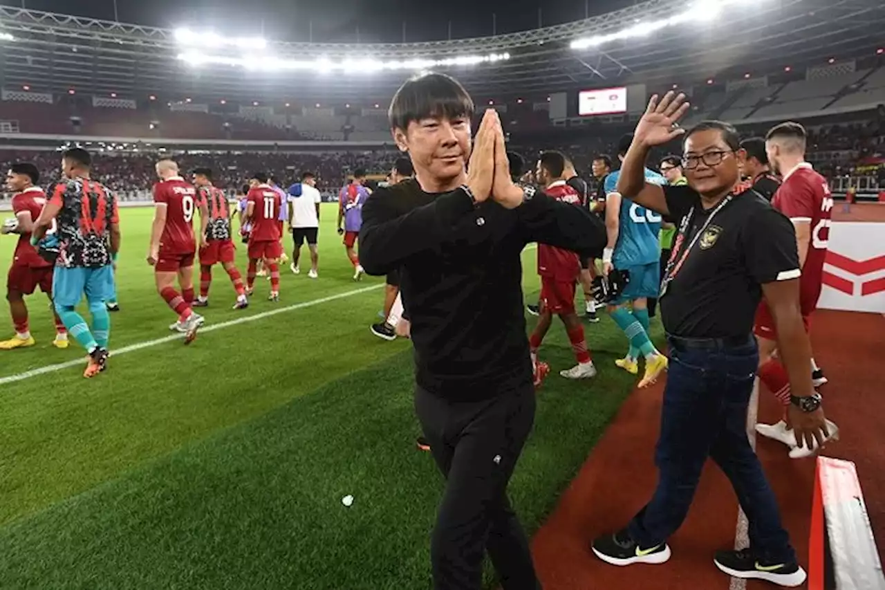 Shin Tae-yong Marah Meski Indonesia Menang Lawan Kamboja di Piala AFF 2022 - Pikiran-Rakyat.com