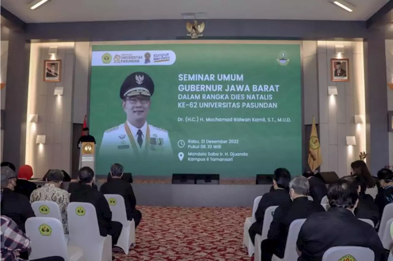 Orasi Ilmiah, Ridwan Kamil Minta Unpas Turut Andil Kemajuan Jabar |Republika Online