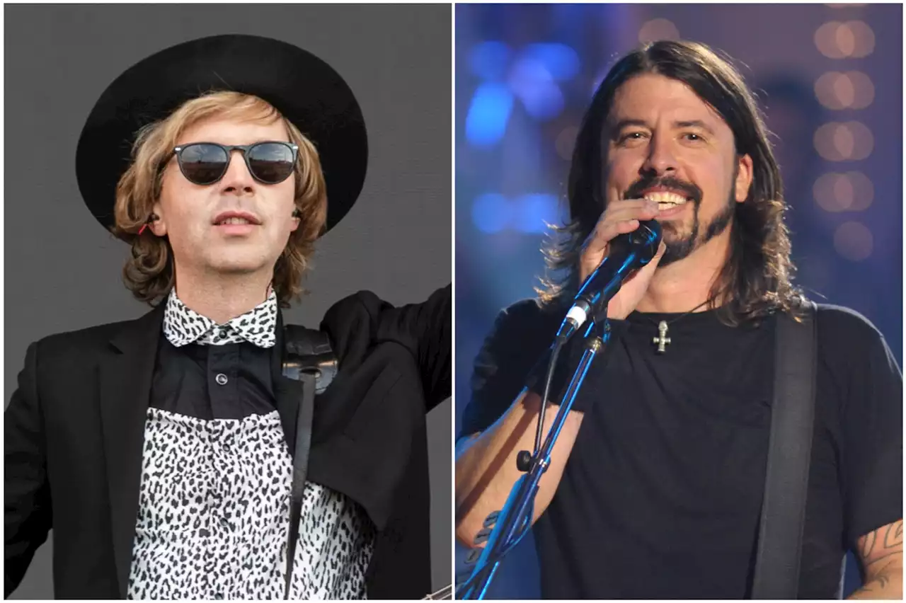 Beck and Dave Grohl Roar Through 'E-Pro' for Hanukkah