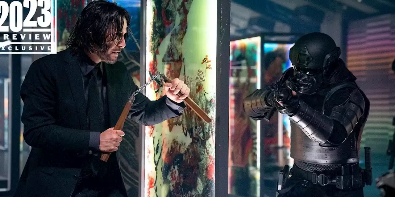 Keanu Reeves Wields Nunchucks In New John Wick: Chapter 4 Image