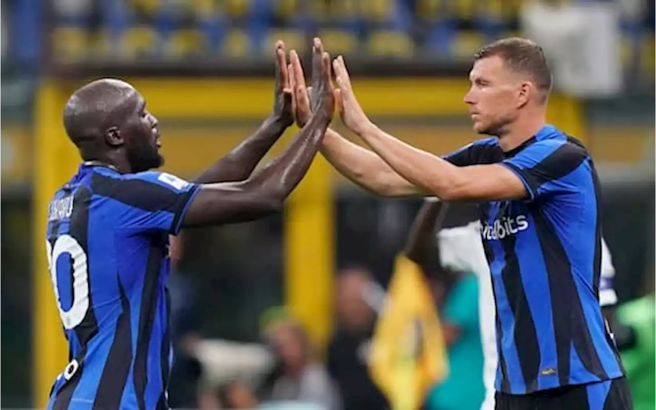 Lukaku e Dzeko, attacco 'old style' con il Napoli