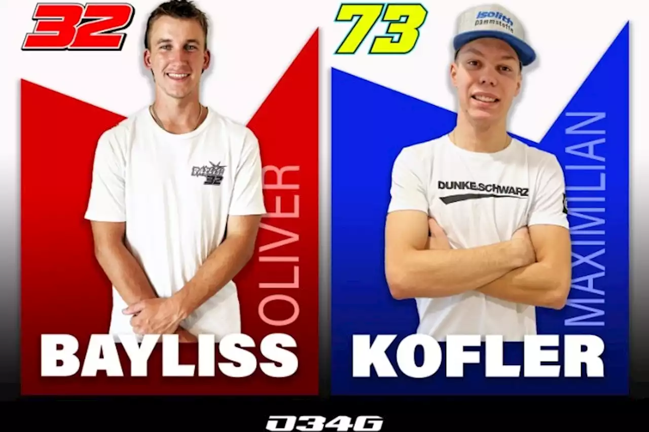 Offiziell: Max Kofler mit Oli Bayliss für D34G Ducati