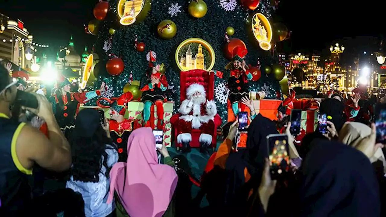 Euforia Dubai Sambut Hari Raya Natal