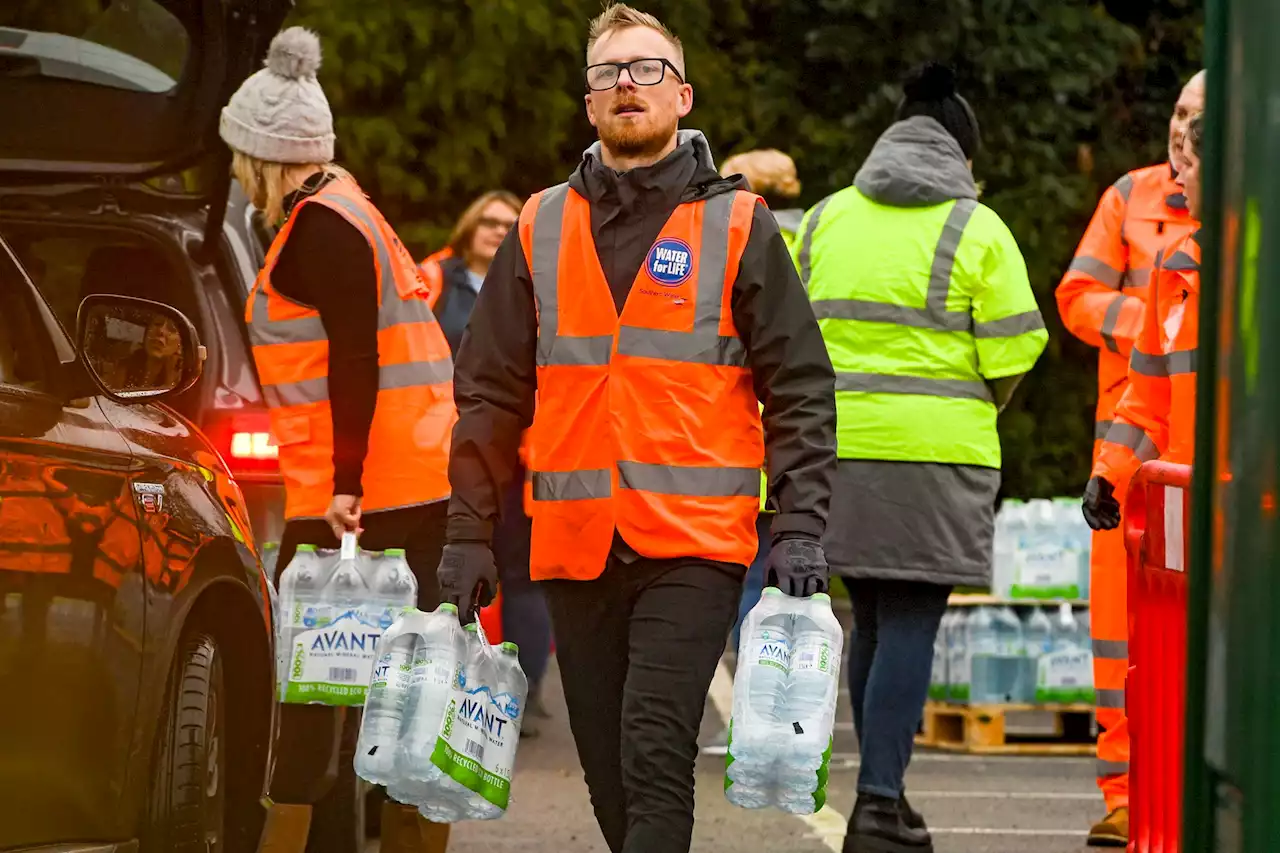 Warning thousands of Brit households may have no water on Christmas Day