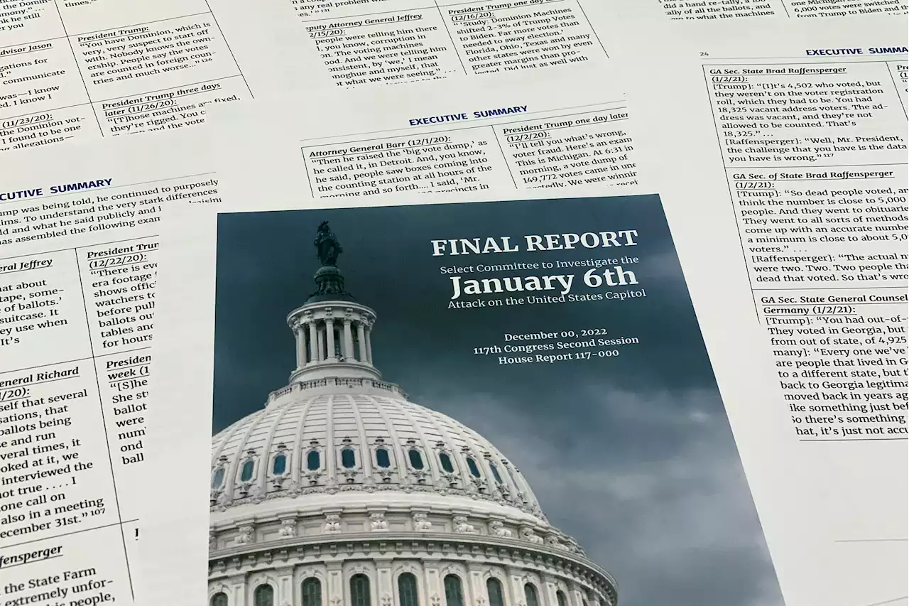 Jan. 6 Final Report Details Trump 'Conspiracy'