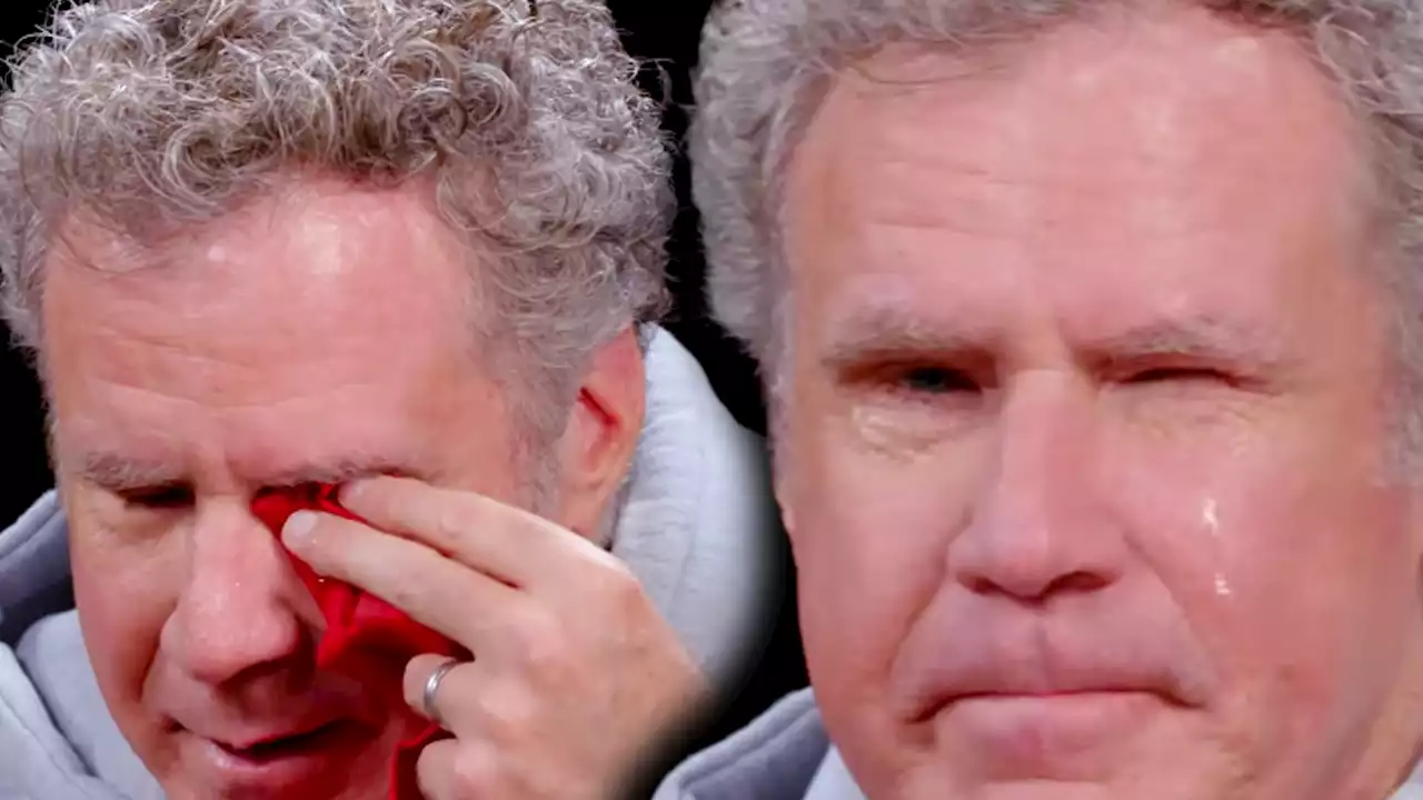 Will Ferrell Jokes He's Left with 'One Good Eye' After Brutal Hot Ones