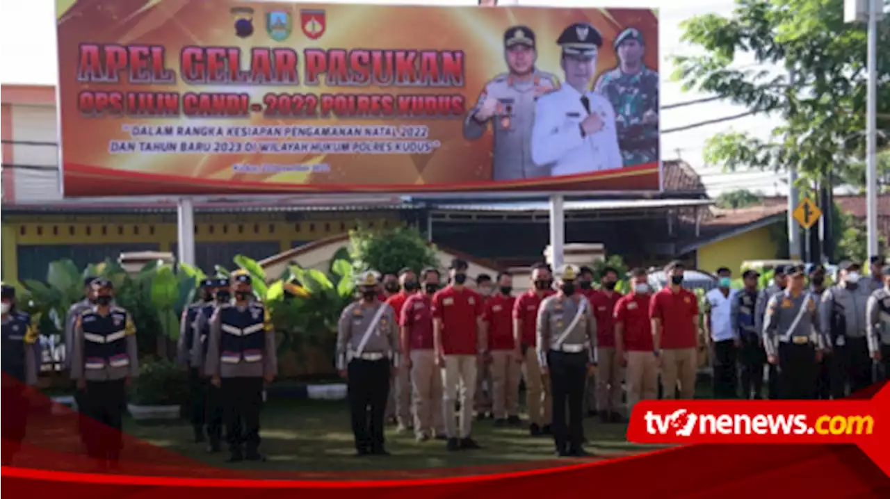 435 Personel Gabungan Siap Amankan Perayaan Nataru di Kudus