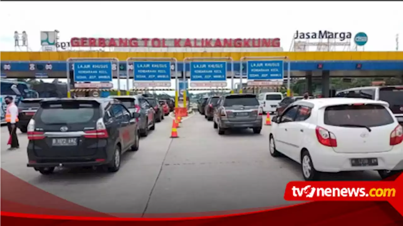 Arus Mudik Nataru di Tol Kalikangkung Semarang Meningkat 70 Persen, Dalam Sehari 22 Ribu Kendaraan Melintas