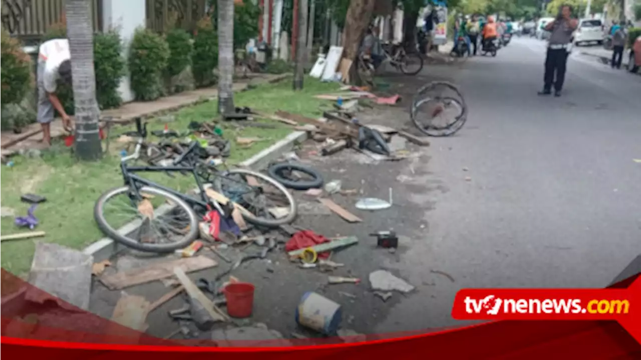 Kecelakaan Karambol Enam Kendaraan Terjadi di Dekat Polsek Semarang Tengah