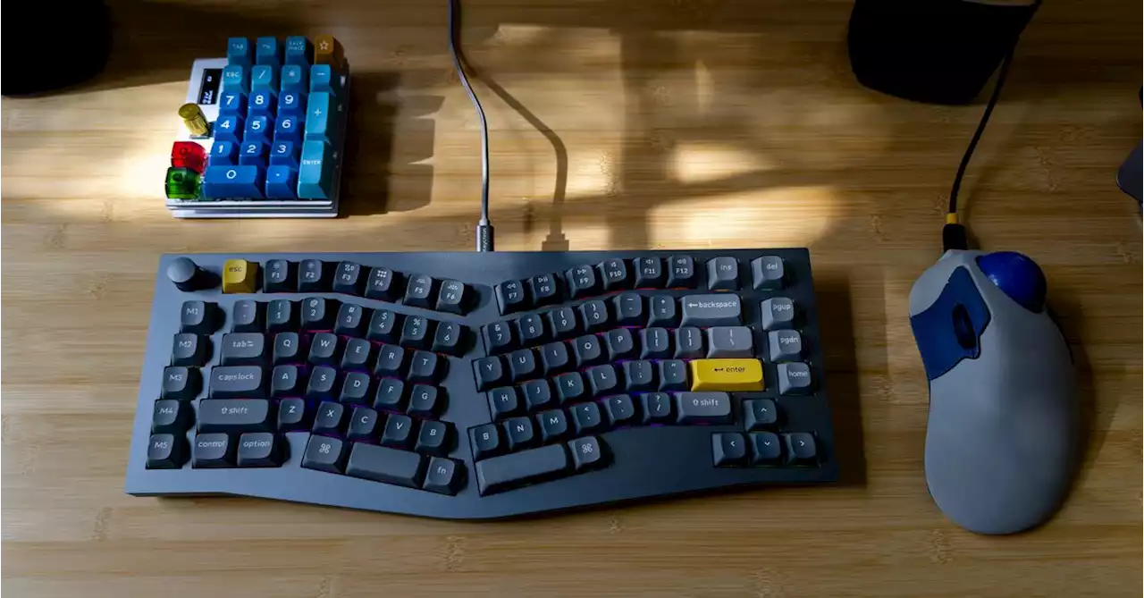 The Keychron Q10 is a great mainstream Alice keyboard