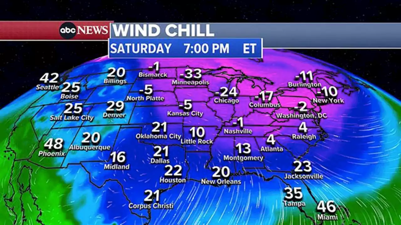 Coldest Christmas in decades possible for parts of US: What to expect Christmas Eve