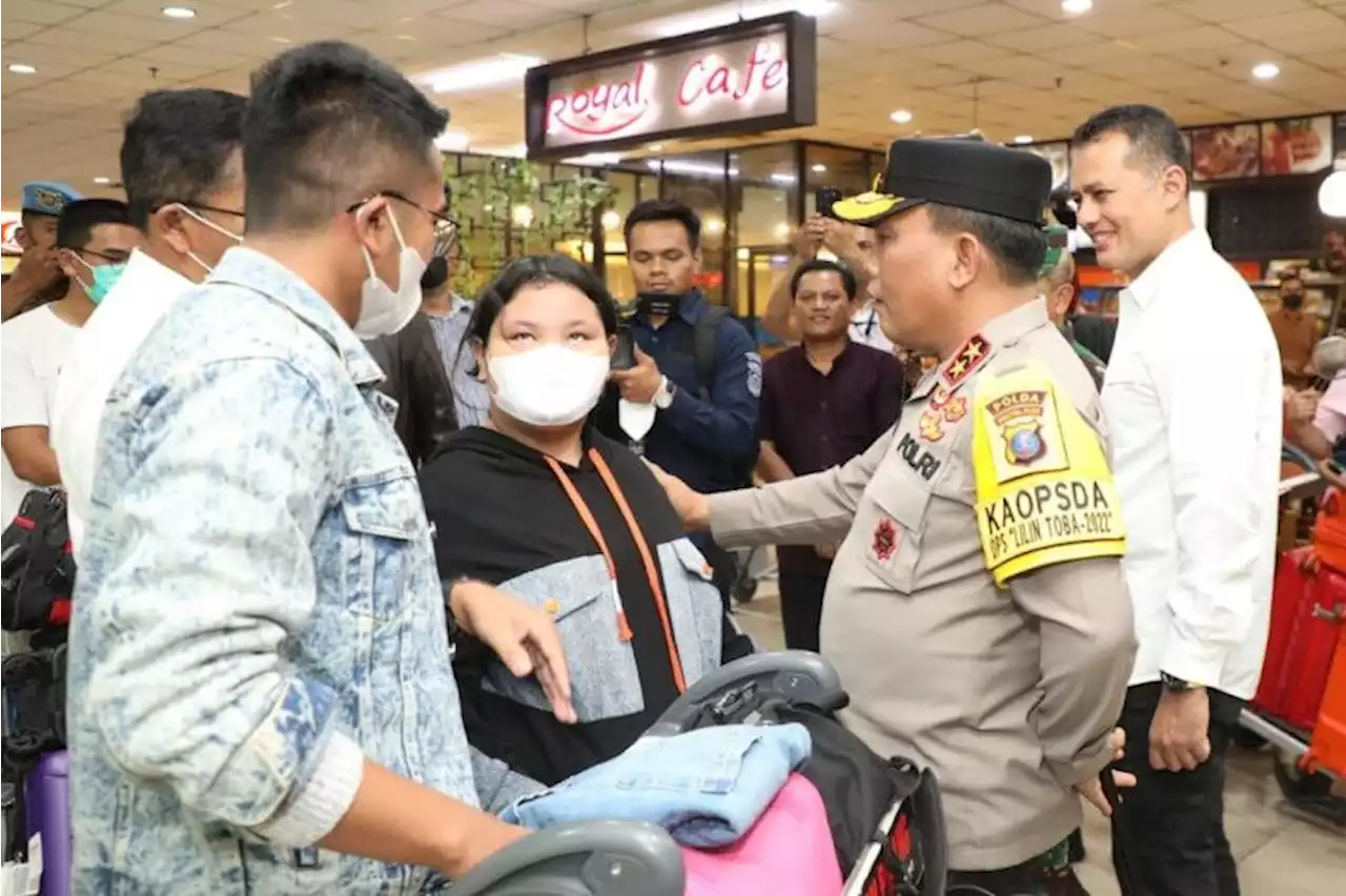 Kapolda Sumut pastikan pengamanan Bandara Kualanamu berjalan lancar