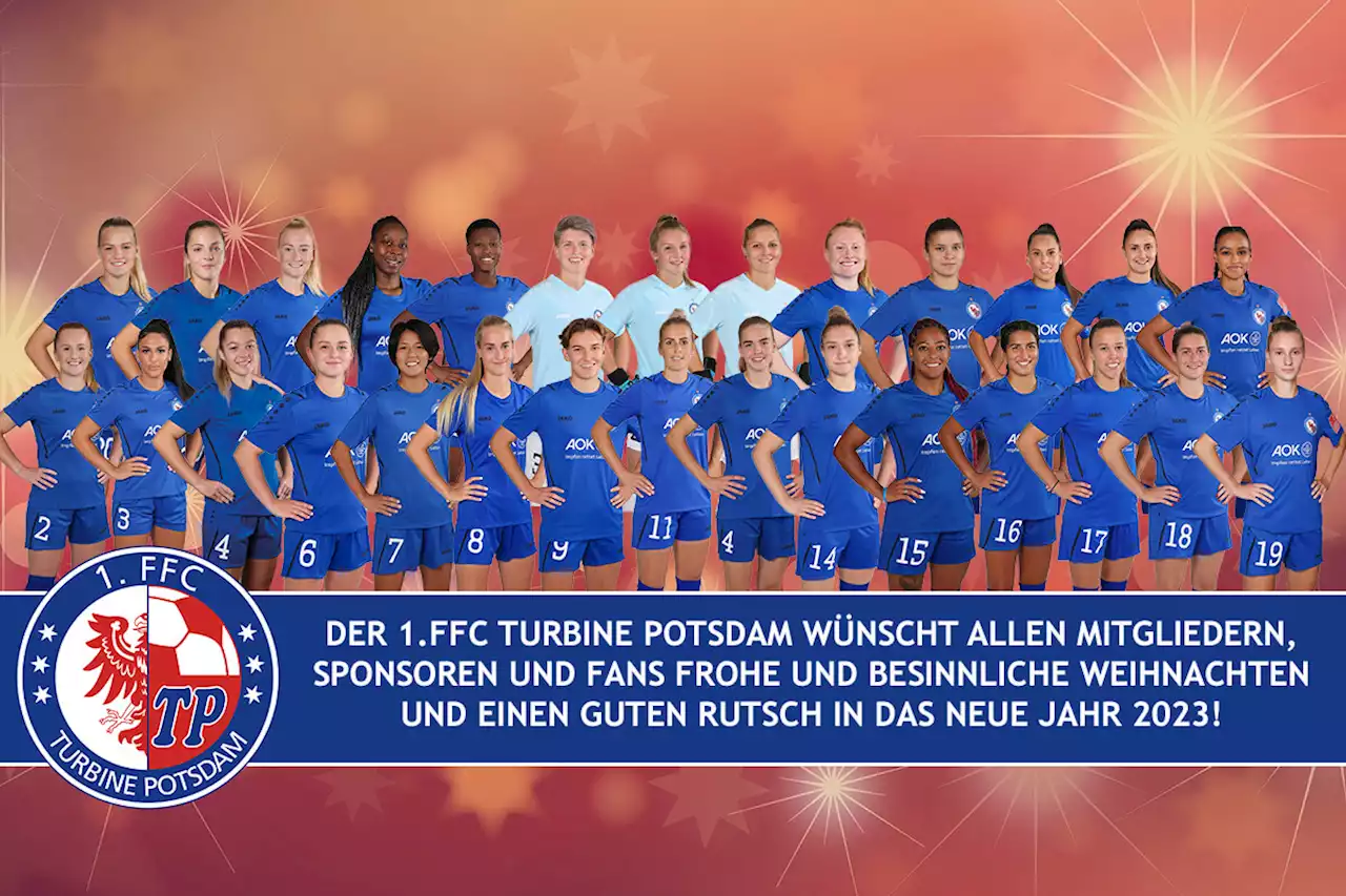 Der 1. FFC Turbine Potsdam wünscht frohe Weihnachten! - 1. FFC Turbine Potsdam