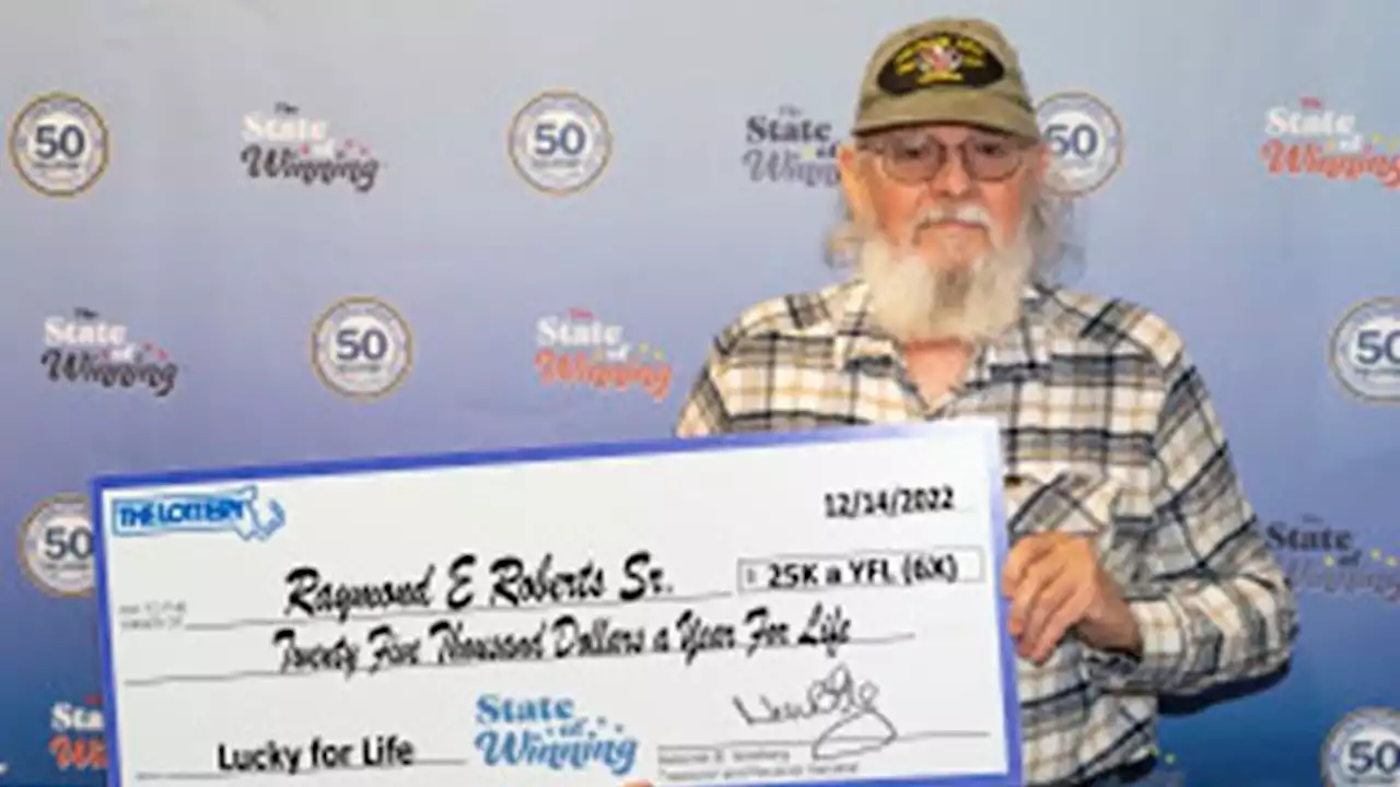 Veteran wins six lottery prizes of $25K a year for life -- in the same drawing | CNN