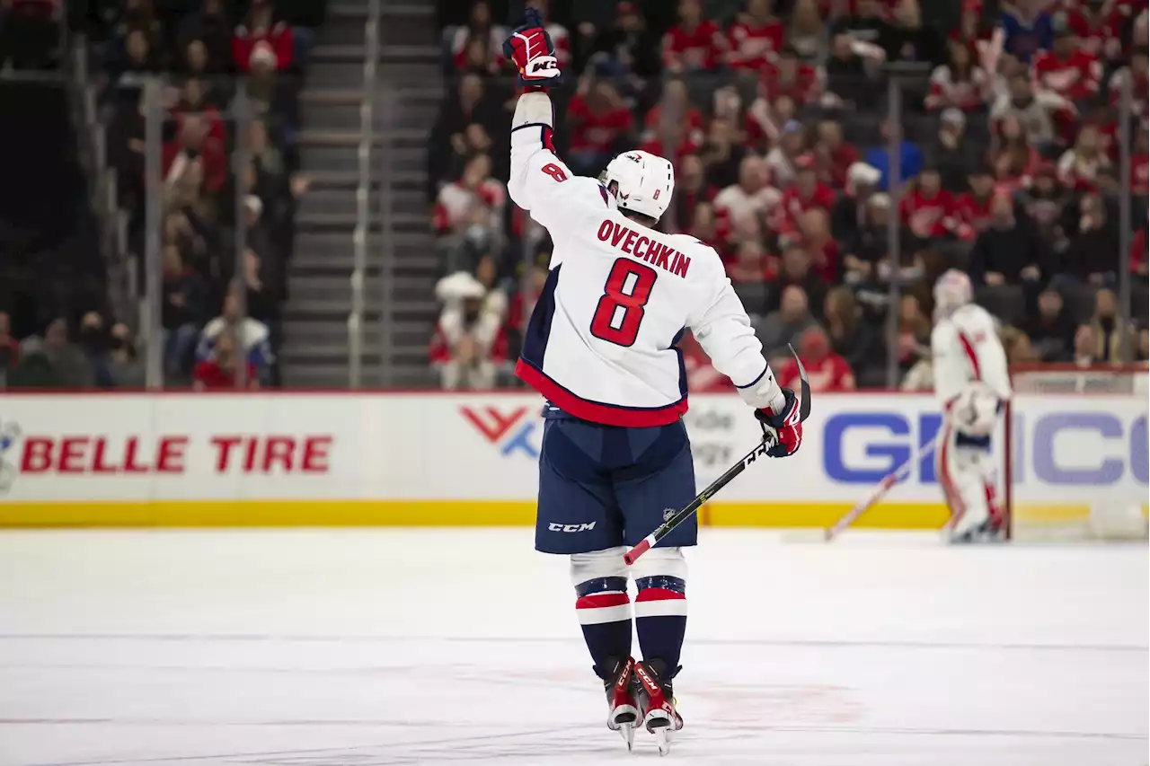 Alex Ovechkin ties Gordie Howe for second in all-time NHL goals - Daily Faceoff