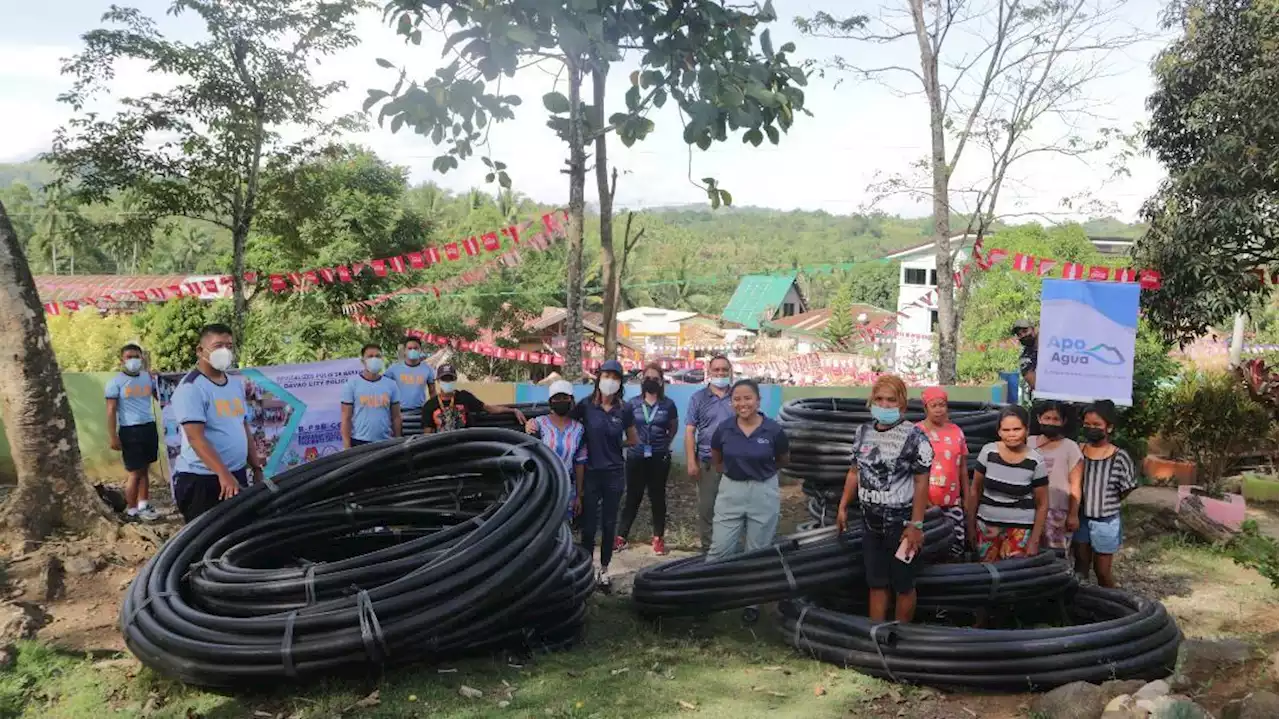 Apo Agua, DCPO ease water woes of Paquibato residents