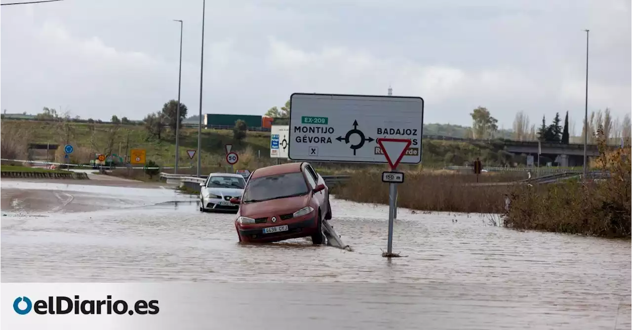 Las reservas de agua se recuperan a costa de las inundaciones causadas por Efraín