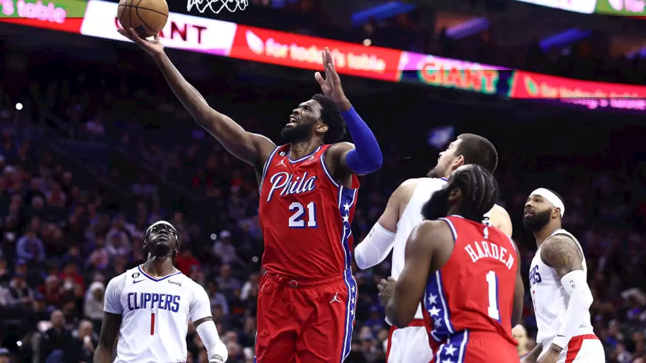 Embiid, Harden help 76ers beat Clippers for homestand sweep