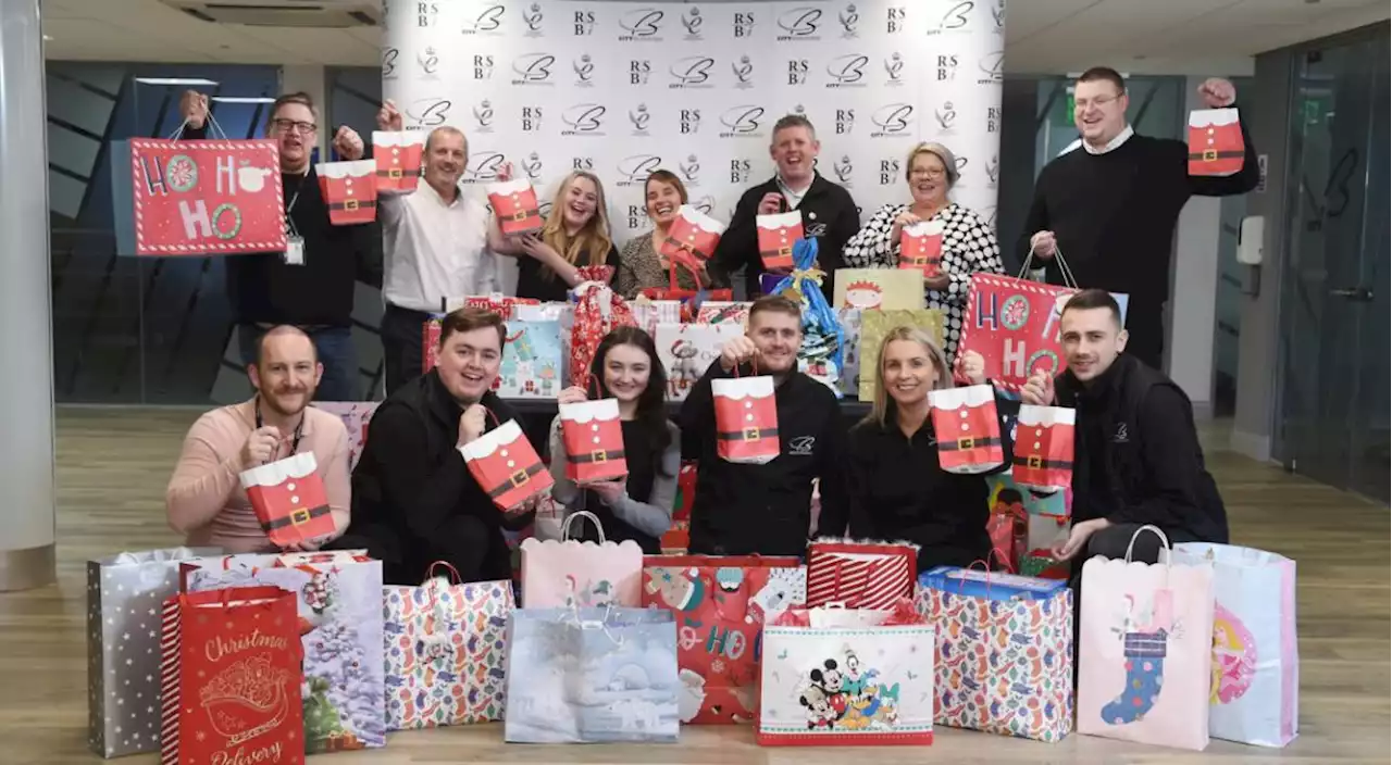 North Glasgow gift drive receives almost 200 Christmas donations from firm