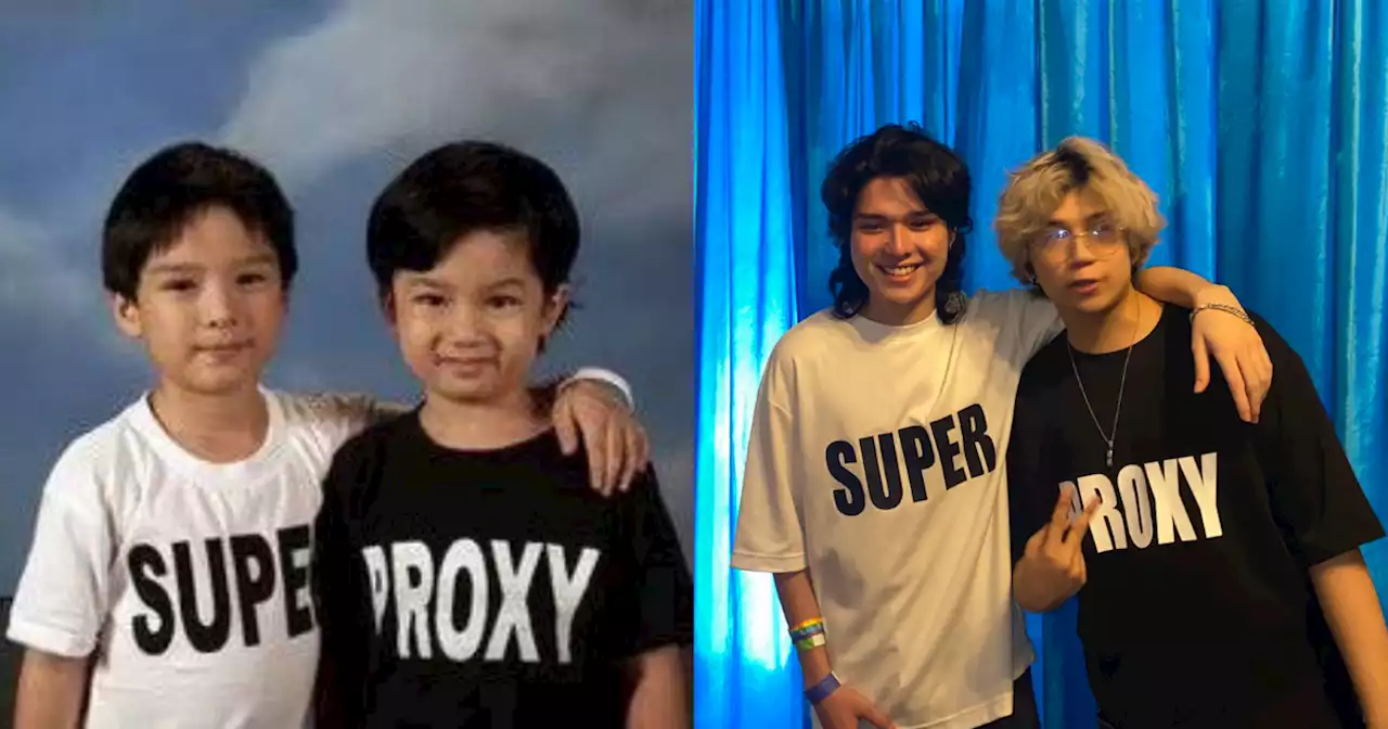 LOOK: Arkin Magalona and Eon Buendia, the 'Superproxy' kids, 16 years later