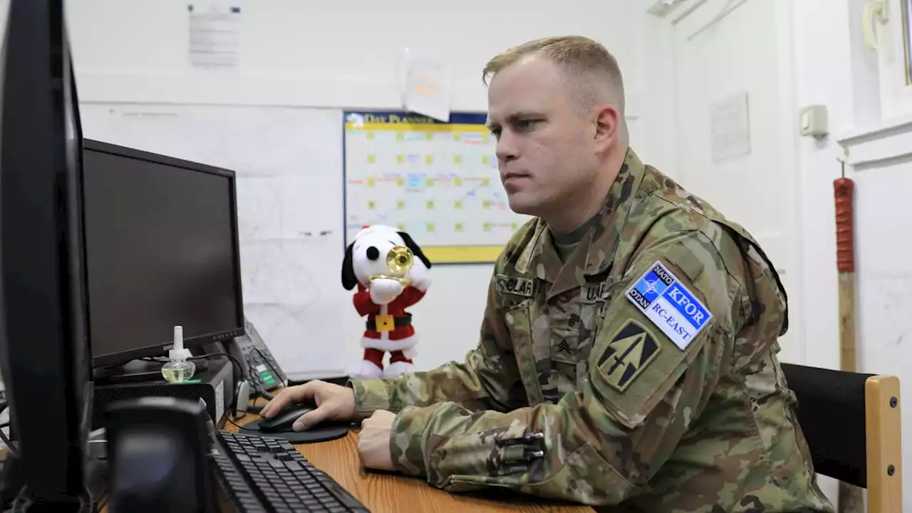 Christmas not quite a world away for Indiana soldiers in Kosovo