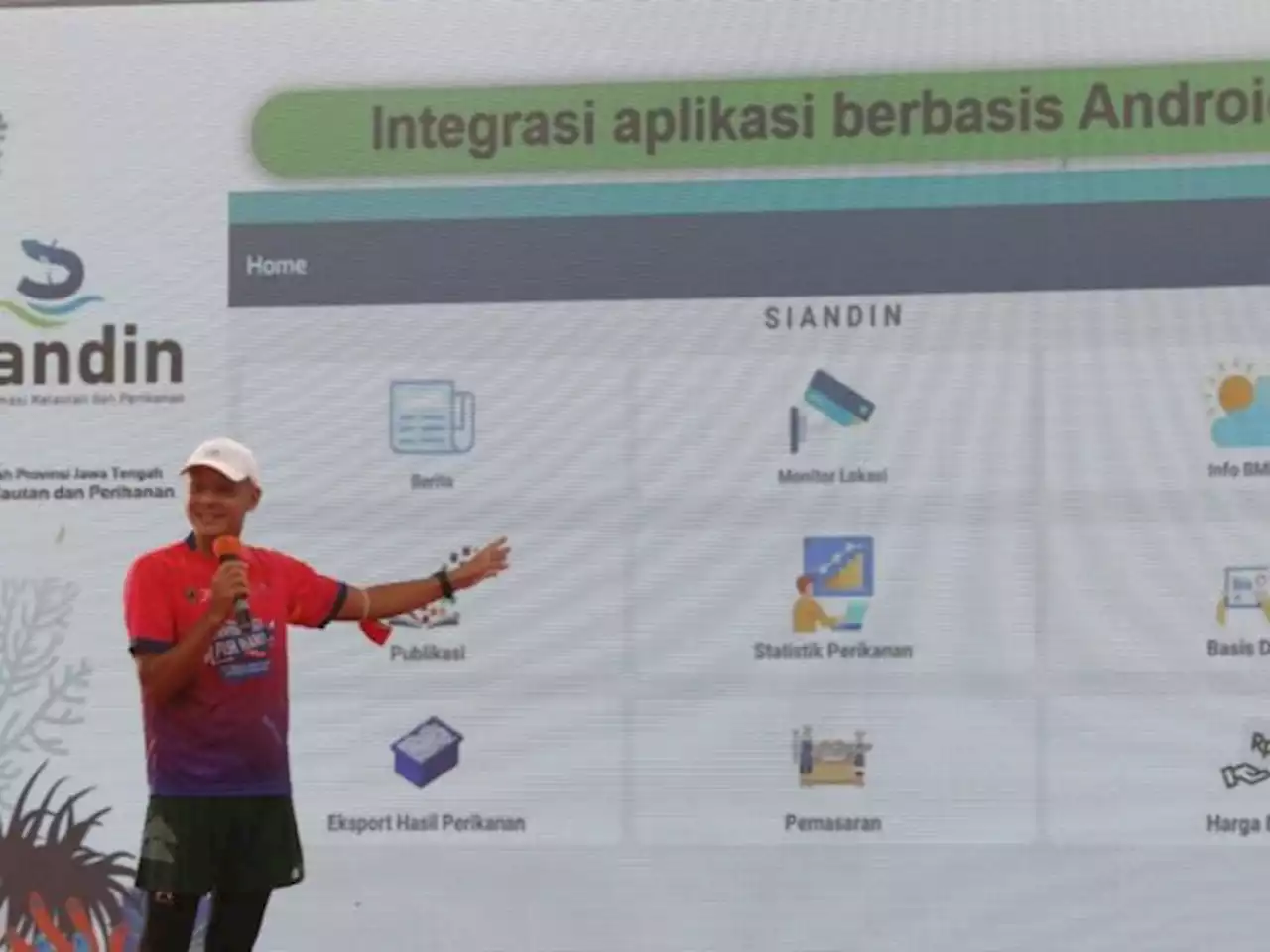 Ganjar Siapkan Aplikasi Siandin Untuk Nelayan