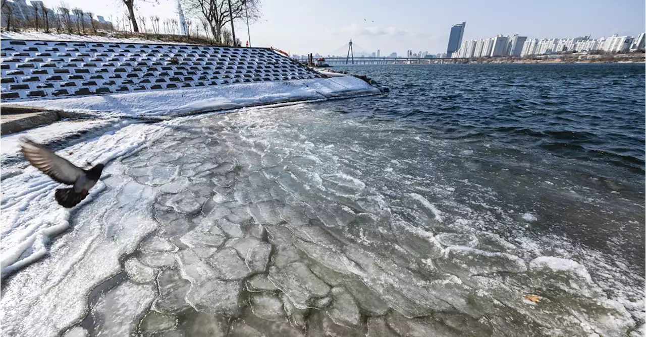 요즘 한강엔 이게 생겼다…'-22℃ 혹한'인데 얼지 않는 이유 | 중앙일보