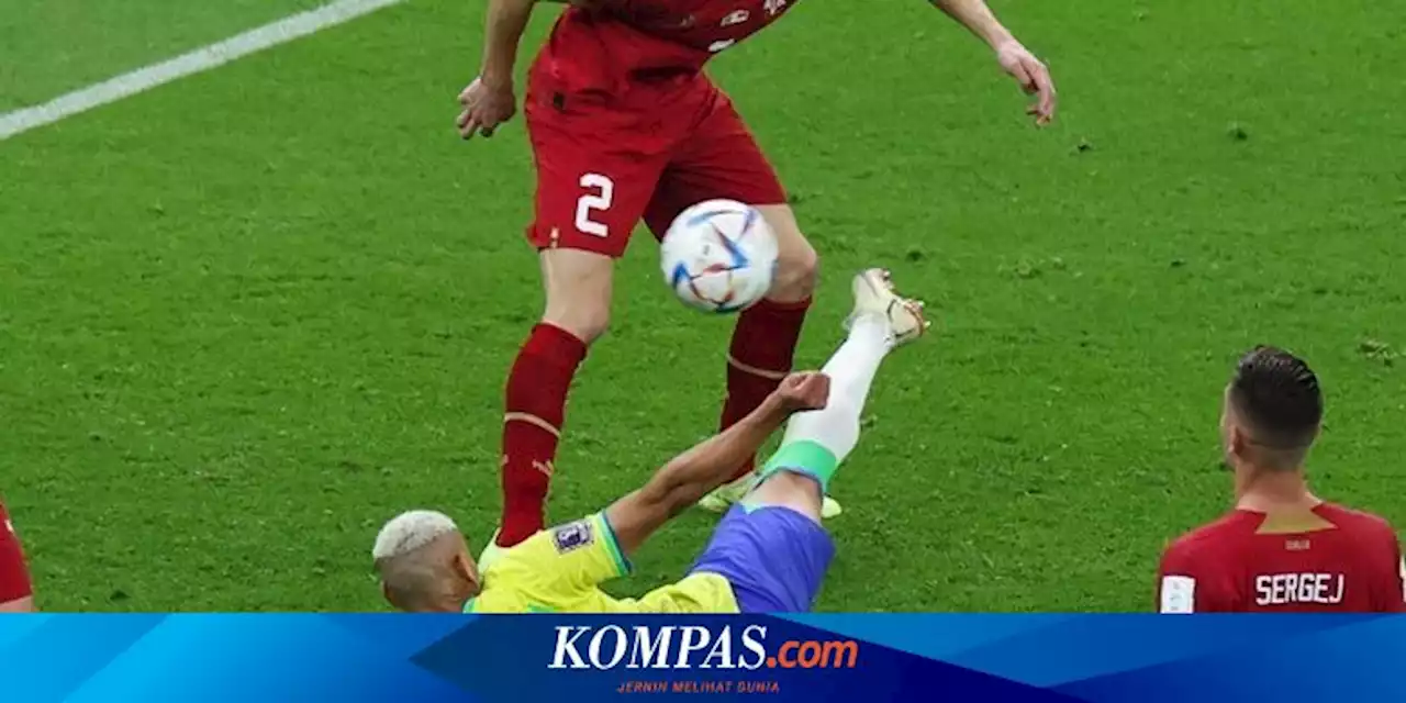 Salto Richarlison Terpilih Jadi Gol Terbaik Piala Dunia 2022