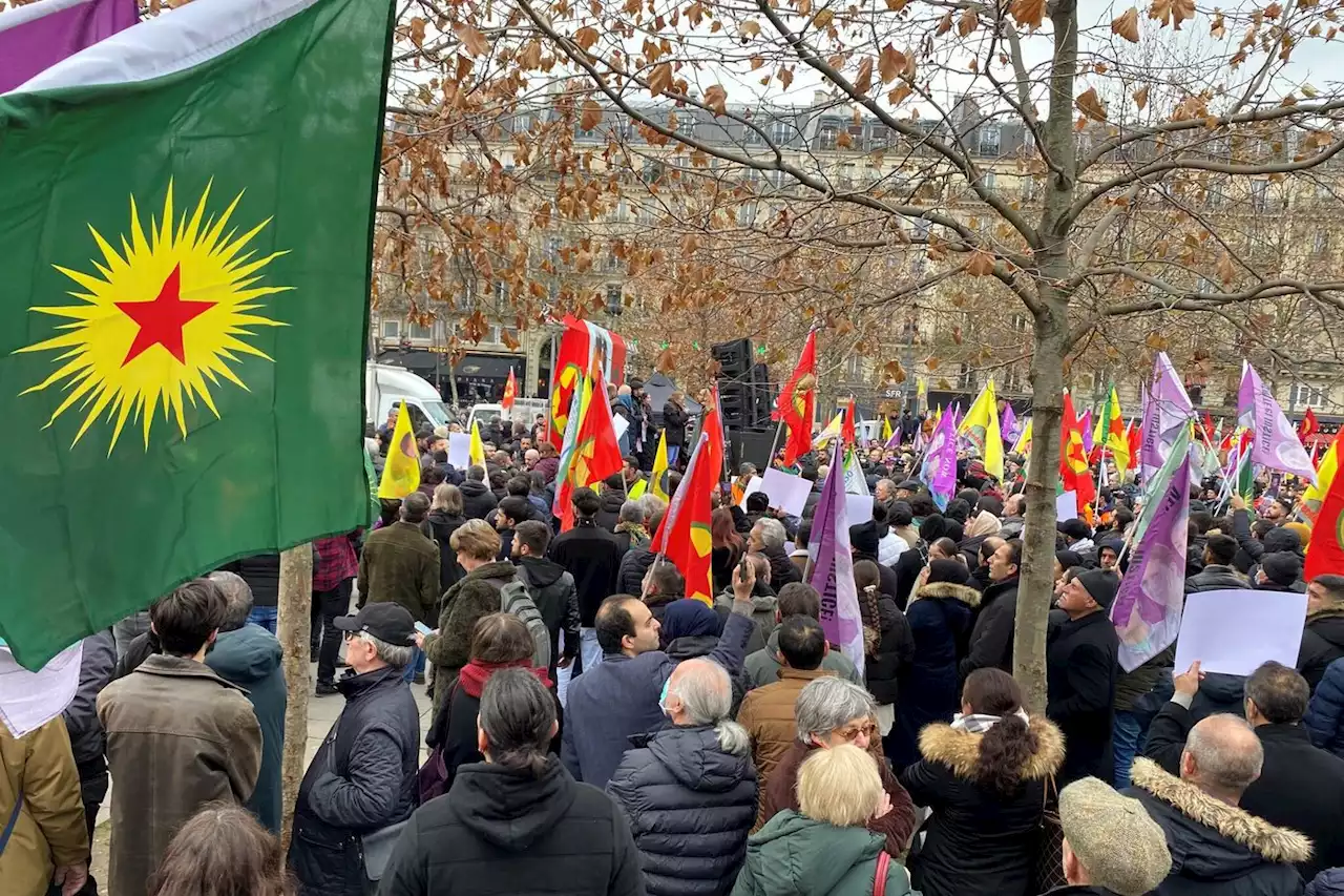 À Paris, des violences en marge de la manifestation des Kurdes