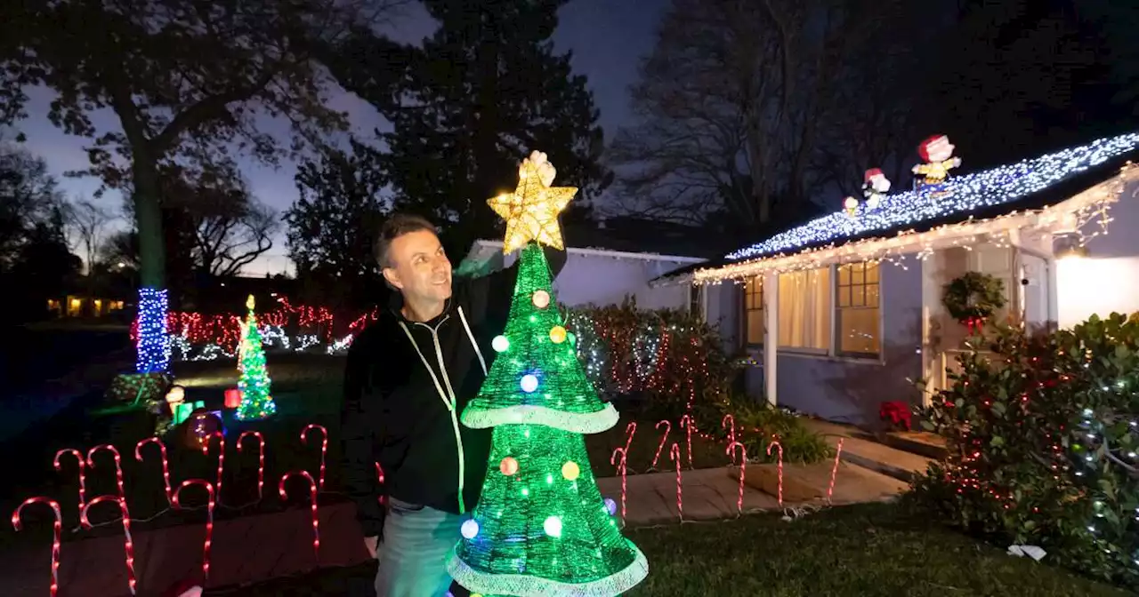 A holiday lights display was better than a résumé for this Silicon Valley exec