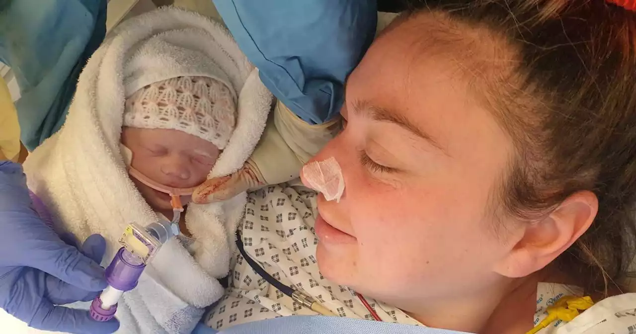 'I saw right through my baby's body - we're praying for a Christmas miracle'