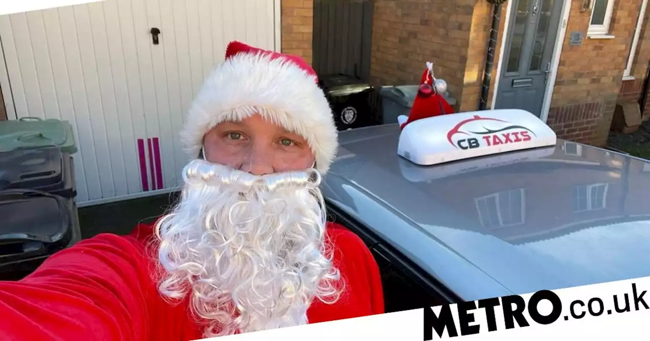 Cabbie slams council killjoys who banned him wearing a Santa beard 'for safety