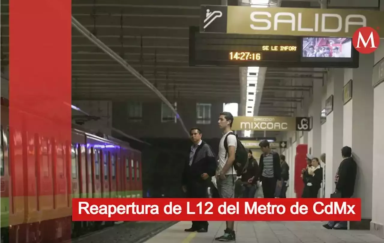 Tramo Subterráneo De L12 De Metro Cdmx Esto Sabemos Sobre Reapertura México 4327