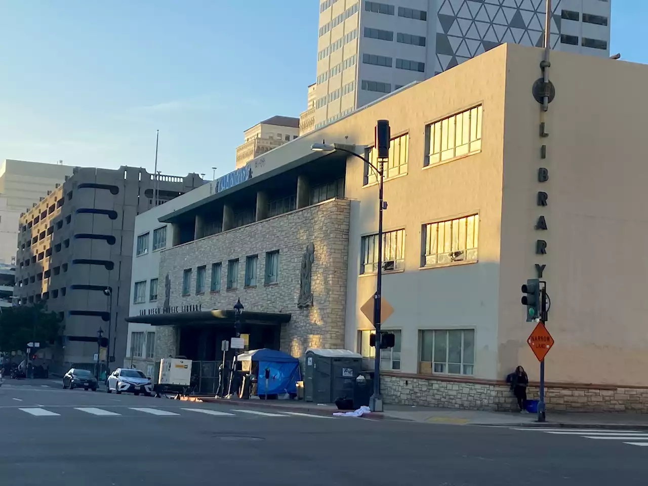 Old Downtown San Diego Central Library Will Be Turned Into Homeless Shelter