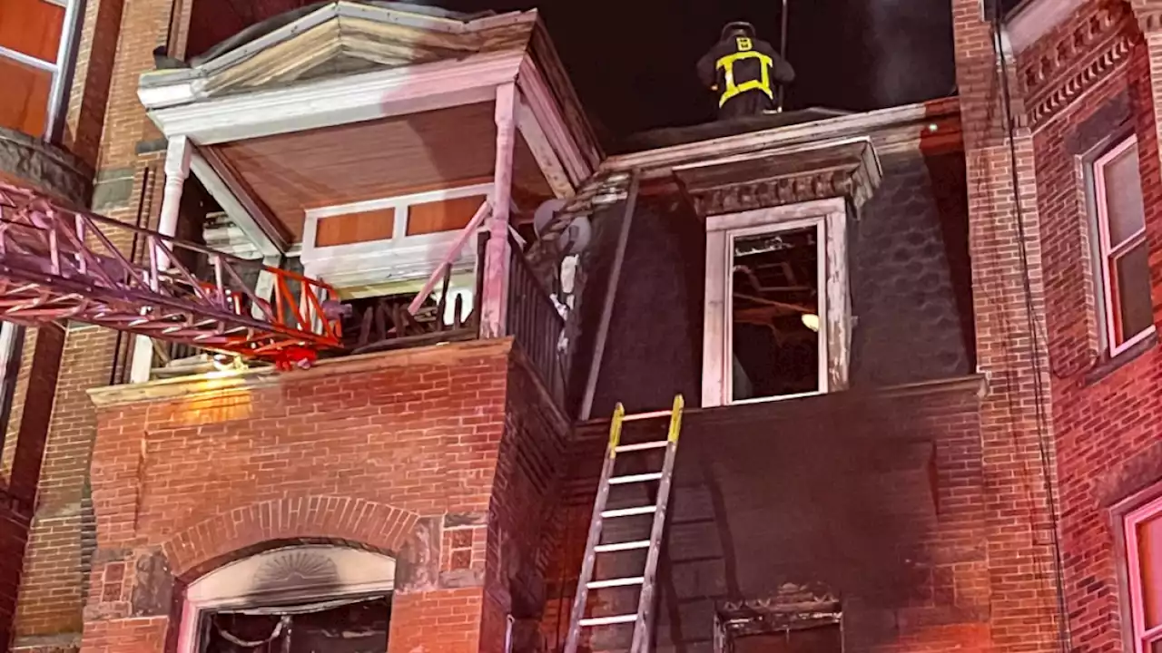 Several Hospitalized in Early Morning House Fire in Roxbury