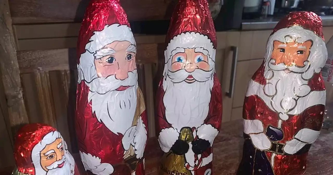 Tesco, Morrisons, Aldi and Lidl chocolate Santas - one stood out