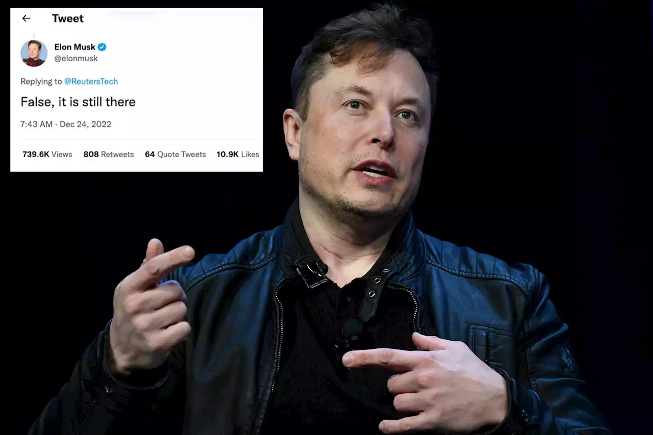 Elon Musk denies shutting down Twitter suicide prevention feature