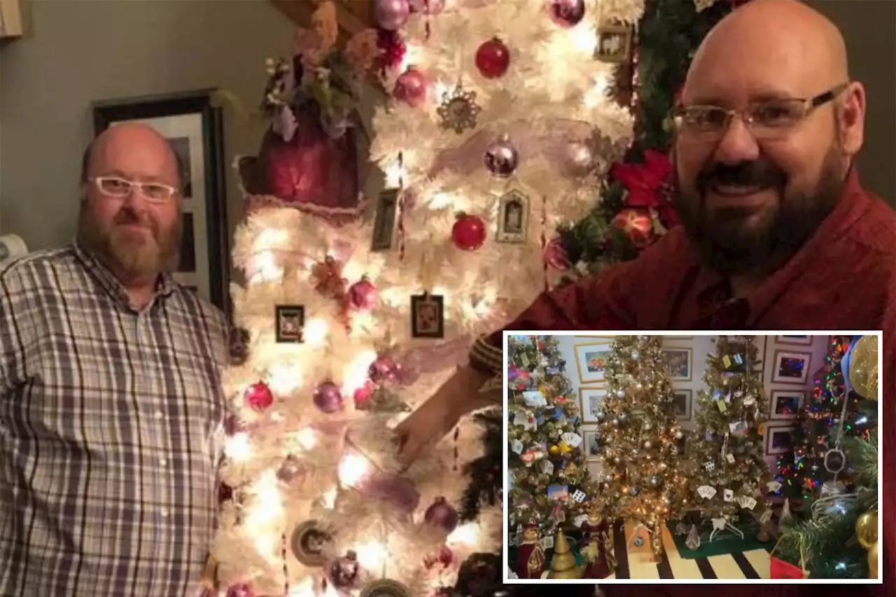 We’re so obsessed with Christmas we hoarded 133 decorated trees in our home