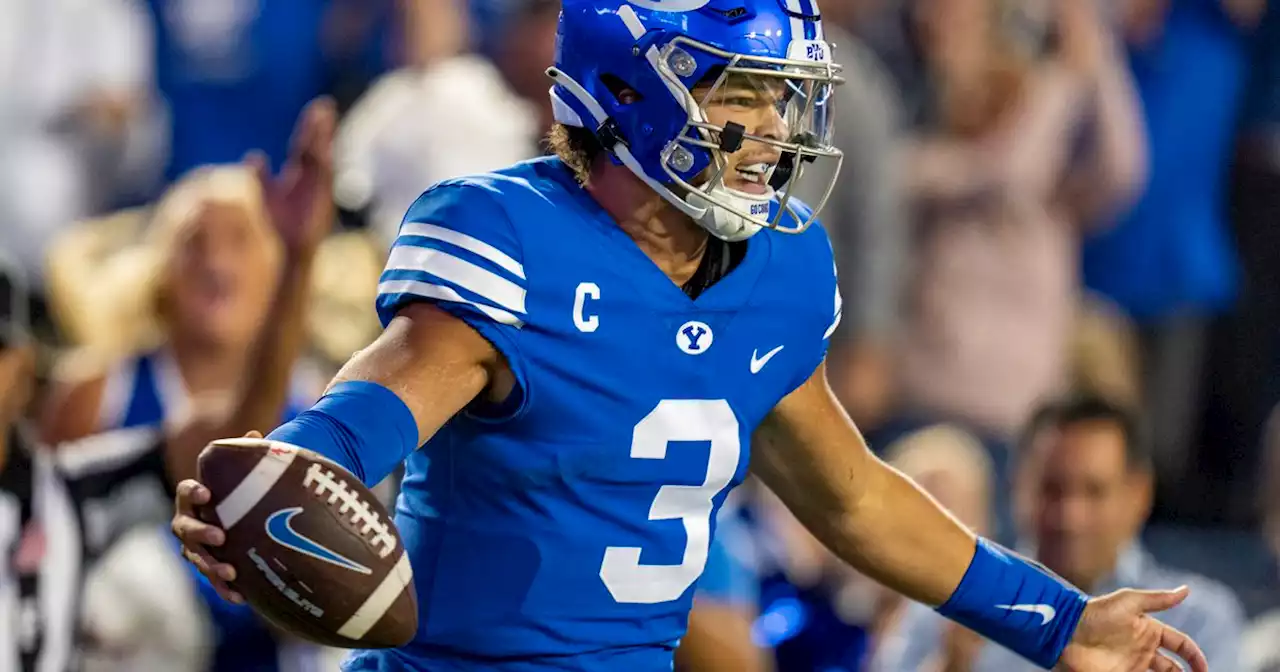 BYU QB Jaren Hall leaving program, declares for the 2023 NFL draft