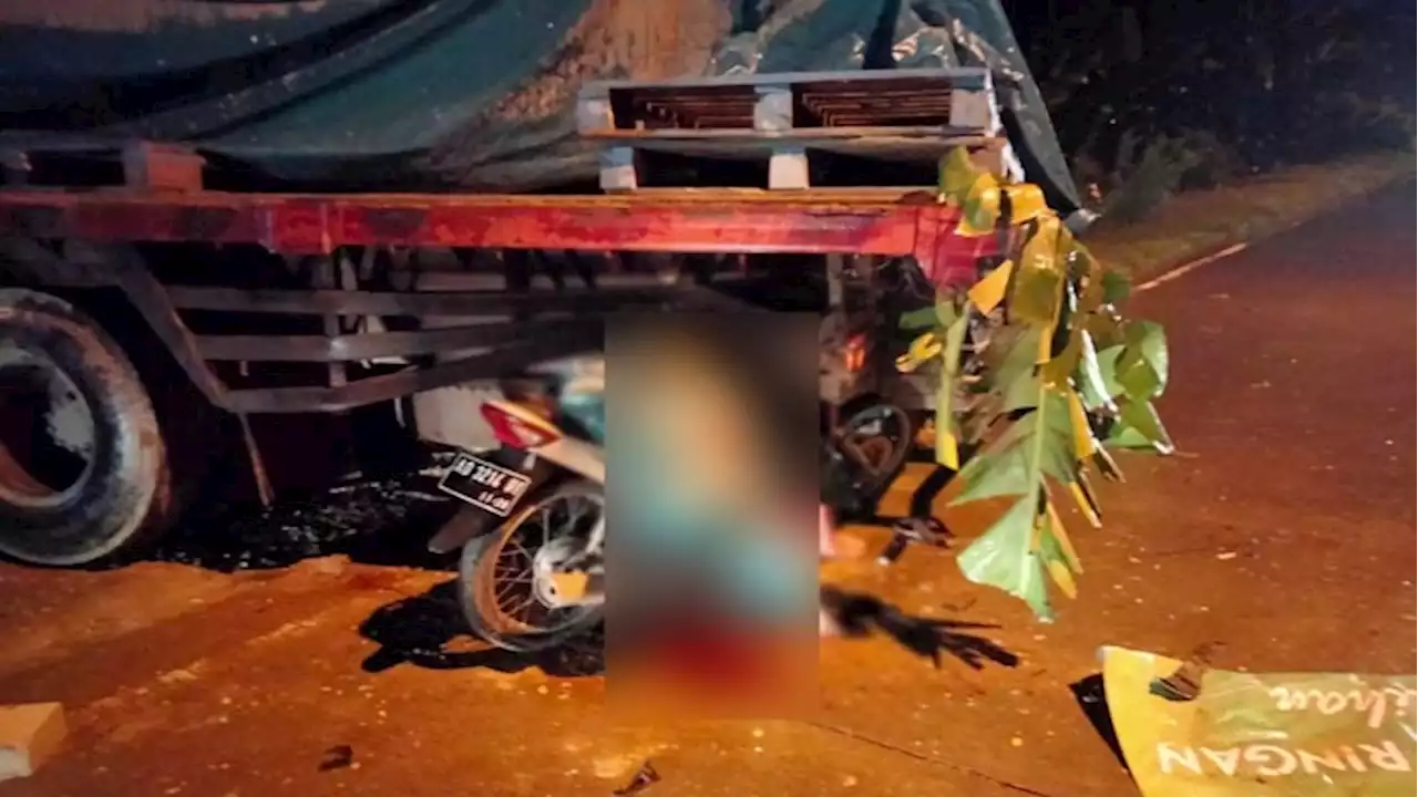 Tabrak Bak Truk di Ring Road Utara Sragen, Pengendara Motor Dilarikan ke RSUD