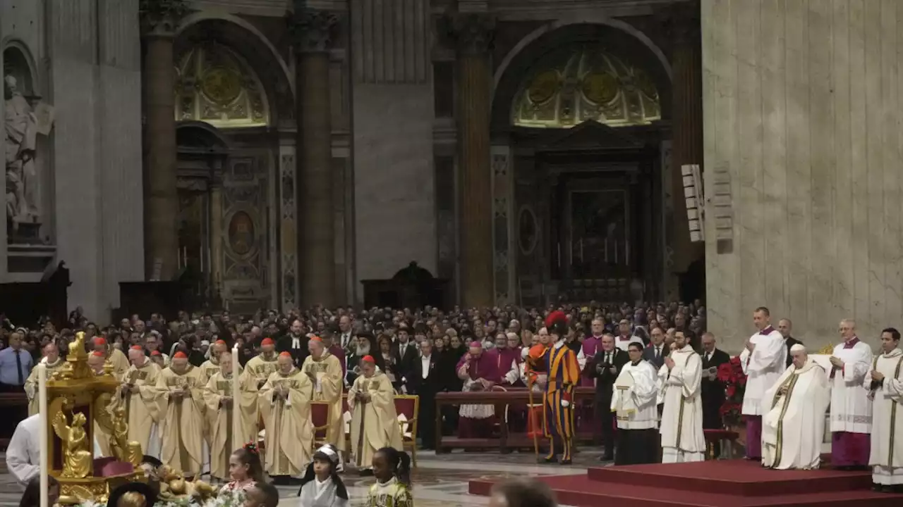 Christmette im Petersdom: Papst wirbt für „wahren Reichtum des Lebens“